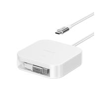 Fasgear Cavo di alimentazione USB C a USB-C da 240 W, 2 m, tipo C, 5 A, PD/PPS, con trasferimento dati da 480 Mbit/s, per i-Phone 17 Pro, Galaxy S26+ S25+, MSI Titan 18 Pro Ryzen Edition 2024 (bianco)