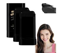 Fashaura Hair Dye Comb - Betun Para Canas, Hairdressing Wand Color, 2-In-1 Hair Color Stick, Safe and Convenient Hair Dye Comb for Women Men, Portable Dye Comb for Gray Hair Coverage (2Pcs Black)
