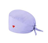 Fasheepfa Cappelli chirurgici e fascia per il sudore regolabile cravatta cotone traspirante regolabile Bouffant Caps fascia sudore cappelli cravatta posteriore per chirurgo medico infermiera cappello