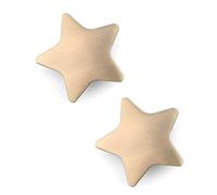 Fasheepfa Confezione da 2 pomelli per cassetti in lega di zinco a forma di stella, per cucina, bagno, guardaroba, cameretta dei bambini (rame, 70 mm)