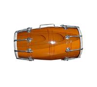 Fasherati Legno Dholak indiano Folk strumento musicale tamburo Nuts n Bulloni