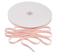 FASHEWELRY Nastro di velluto double face da 18,4 m, 9,5 cm, colore rosa, per confezioni regalo, fiocco, Natale, matrimoni, decorazioni per feste