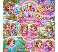 Fashion and Adventures: Coloring fun for 3-9 yrs
