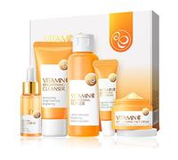 Fashion Base Cura della pelle per ragazze adolescenti,set per la cura della pelle,set e kit per la cura della pelle,kit essenziale per la pelle,set regalo da donna,tutti i tipi di pelle (5 pezzi)