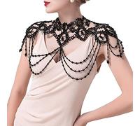 Fashion Body Chain Bridal per Perle Gioielli a Catena della Spalla di Gioielli Fatti a Mano Gioielli con Catena della Catena della Catena Gioielli