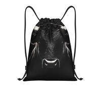 Fashion Borsa Coulisse Cow Head Zainetto Unisex Sacca Sportiva per Sport All'Aperto Adulto 36X42Cm