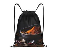 Fashion Borsa Sportiva da Palestra Spices Zainetto Unisex Sacca Sportiva per Yoga Nuoto Uomo 36X42cm
