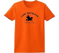 Fashion Camp Half Blood Mens T-Shirt Funny Tee Orange M