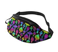 Fashion Casual Magic Wild Mushroom Shrooms Borsa in vita Borsa in vita Marsupi con cinturini regolabili per donna Uomo Ragazzi Ragazze