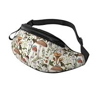 Fashion Casual Magic Wild Mushroom Shrooms Borsa in vita Borsa in vita Marsupi con cinturini regolabili per donna Uomo Ragazzi Ragazze