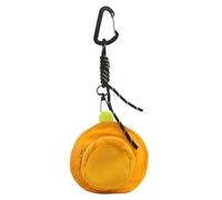 Fashion Coin Pouch, Hat Shaped Wallet, Zippered Pouch, Pendant Backpack Charm, Earphone Storage Bag, Compact Pocket Size, Stylish Gift for Travel, Everyday Use, Functional, giallo, Se référer