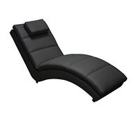 Fashion Commerce Chaise Longue Yvonne Nero