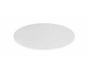 Fashion Commerce KONTE.Design Set di 2 Piani per Tavolo SPARGI Rotondo Bianco Diametro 80 cm sp. 18 mm
