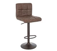 Fashion Commerce Set di 2 Sgabelli Bar Greyson Marrone Vintage