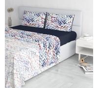 Italian Bed Linen FASHION Completo Letto made in italy, microfibra, Lena, Matrimoniale