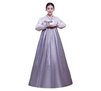 Fashion coreana Antichi costumi Donne Hanbok vestito tradizionale Abbigliamento for esibizioni del palazzo asiatico (Color : Color3, Size : S)