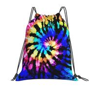 Fashion Coulisse Borsa da Palestra Exotic Tribe Tie Dye Style Print Zainetti Personalizzato Sacca Sportiva per Spiaggia Sport Donna 36X42Cm