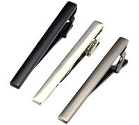 Fashion cravatta clip Tie bar clip Tie pins set per uomo, confezione da 3, Lega, colore: Mutil, cod. 4331165380