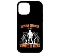 Fashion Designer by Day Zombie by Night Divertente Halloween Custodia per iPhone 12 mini