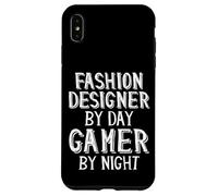 Fashion Designer Di Giorno Gamer Di Notte Street Wear Trend Custodia per iPhone XS Max