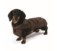 Fashion Dog Cappotto per Cani IN Particolare Bassotto - Braun - 47 CM Teckel