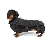 Fashion Dog Cappotto per Cani IN Particolare Bassotto - Nero - 33 CM Teckel