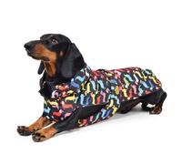 Fashion Dog Hunde-Steppmantel Speciale per Bassotto - 36 CM Dackelmantel Teckel