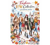 Fashion Fall Winter Season Coloring Book