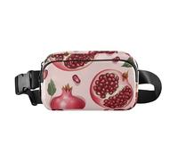 Fashion Fanny Marsupio Fresh Capo Uva spina Frutta Teal Mini Sling Borsa Petto Crossbody Borse Sportive per lo Shopping, Colore 13, 1 Size