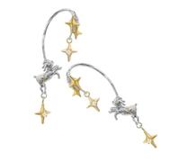 Fashion Forward Mismpaceed Orecchini Clip Star Lamb Designs Resistente alle allergie