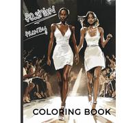 Fashion Frenzy Coloring Book for Adults and Teens: 50+ Trendy Outfits and Chic Accessories - Unleash Your Creativity and Enjoy Relaxing Hours of Fun for Girls, Teens & Adults