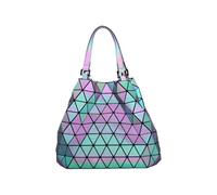 Fashion Geometric Women borsetta Shoulder Borsas Luminous Borsa Holographic Reflective Borsa -1109B