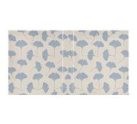 Fashion Gingo Leaf Blue Gold 1 and 1/2 Inch Raccoglitore a 3 anelli con copertina tascabile, 1 confezione da 200 fogli