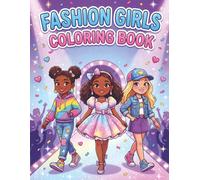 Fashion Girls Coloring Book