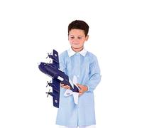 Fashion Graphic Grembiule asilo bimbo grembiulino quadretti azzurro rosa grembiule scuola materna grembiule asilo nido grembiule asilo bambina Made in Italy (Azzurro, 3 anni)