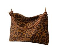 Fashion Leopards Print Shoulder Bag Spacious and Practical Slouchy Bags Casual Handbag Suitable for Various Occasion Leopards Print Slouchy Bag