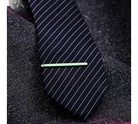 Fashion Magic Color Slender Tie Clip Box per abiti formali da uomo in acciaio inossidabile (E)