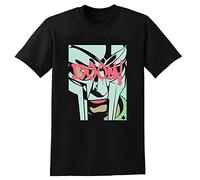Fashion MF Doom T-Shirt Men Cotton Brand Teeshirt Short Sleeve Shirt Casual Tee Shirt Unisex Tee Black XXL