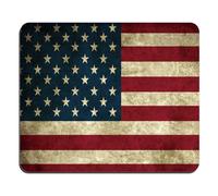 Fashion Mouse Mat USA America Flag Customized Rectangle Mousepad by Mouse Pads