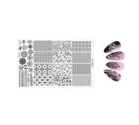 Fashion Nails Art Stamping Play Manicure Nails Design Art Designs Accessori Per La Casa E Salone Professionale Piastre Stampaggio In Acciaio Inossidabile Riutilizzabili