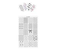 Fashion Nails Art Stamping Play Manicure Nails Design Art Designs Accessori Per La Casa E Salone Professionale Piastre Stampaggio In Acciaio Inossidabile Riutilizzabili