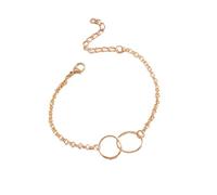 Fashion Pearl Chunky Chain & Link Bracciali e Braccialetti per Le Donne in Rilievo Orso Monete Braccialetti con ciondoli Punk Party Jewelry Femme Lovely And Professional