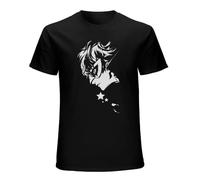 Fashion Persona 5 T-Shirt Unisex Gift Men's Black Tees Black L