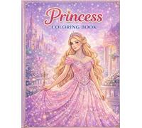 Fashion Princess Coloring Book: Elegant Princess Coloring Pages