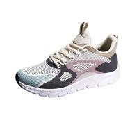 Fashion Scarpe Corsa Donna Uomo Traspiranti Semplici Tennis Running Memory Foam Casual Primaverili Senza-Lacci alla Moda Neaker Rete
