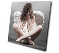 Fashion Sexy Fairy female NUDES SINGLE TELA parete arte foto stampa