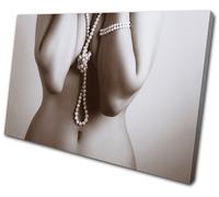 Fashion Sexy Woman NUDES SINGLE TELA parete arte foto stampa