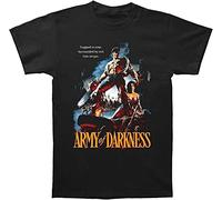 Fashion Shirt Mens Casual T Shirt Army of Darkness Trapped in Time Mens T Shirt Black XL