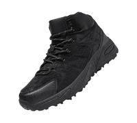 Fashion Spring and Summer Men Sports Shoes Flat Bottom Lightweight Mesh Breathable Slip On Comfortable Solid Color Simple Caratteristiche: scarpe da uomo nere, Nero , 43 EU