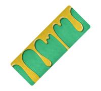 Fashion Street Graffiti Pittura Arancione Verde stampato pieghevole yoga mat per viaggio gomma naturale antiscivolo, con Yoga borsa copertura tapete para ejercicio 180,3x66 cm per la casa